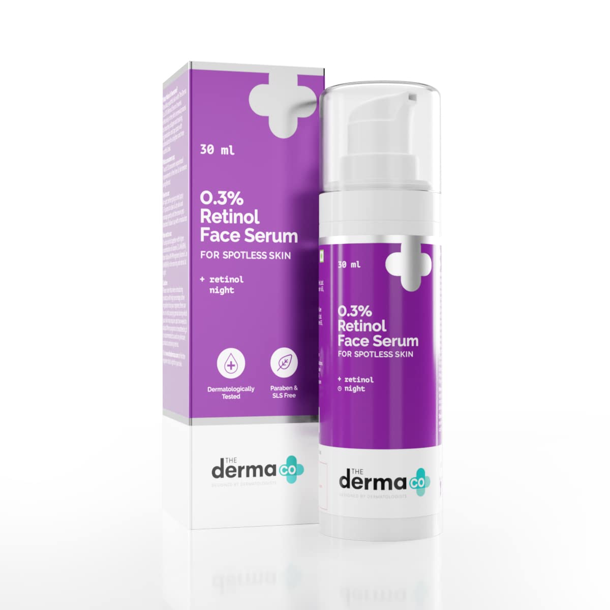 The Derma Co 0.3% Retinol Serum for Younger-Looking & Spotless Skin -30 ml