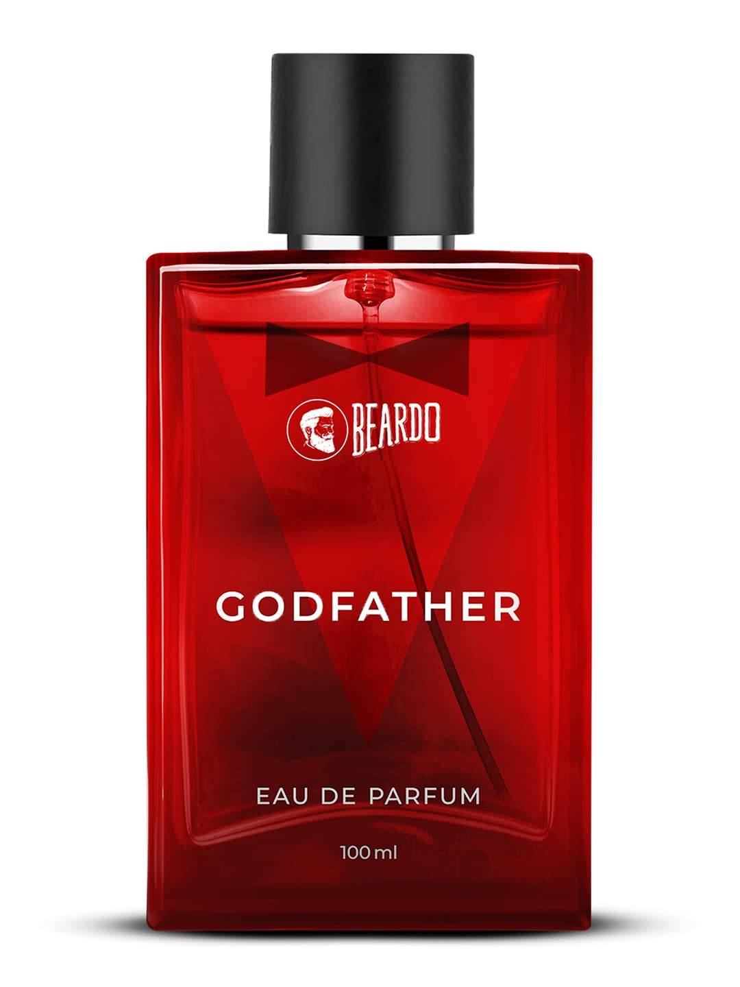 Beardo Godfather Perfume for Men, 100ml | Aromatic, Spicy Perfume for Men Long Lasting Perfume for Date night fragrance | Body Spray for Men