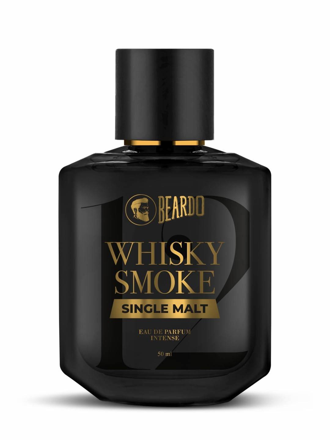 Beardo SINGLE MALT Whisky Smoke Perfume for men, 50ml | INTENSE EAU DE PARFUM - Highly Concentrated | Spicy, Woody - Oudh - Luxury Perfume | Ideal Gift for men