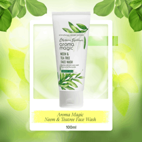 Aroma Magic Neem And Tea Tree Face Wash (Powered By Niacinamide)-100 ml