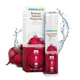 Mamaearth Beetroot Hydraful Moisturizer Lotion With Beetroot&Hyaluronic Acid For Hydrated Pink Glow -50 Ml