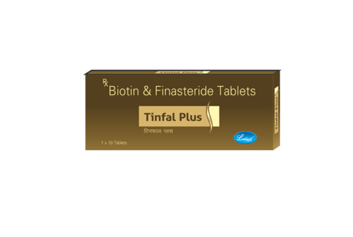 tinfal plus Biotin 5 mg & Finasteride 1 mg-10 tablets