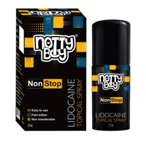 NottyBoy Delay Spray Long Lasting Extra Time For Men - 20gm
