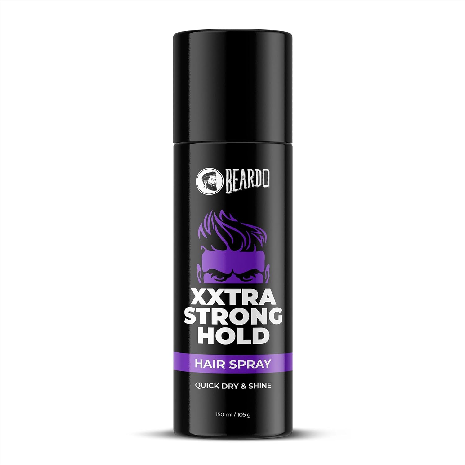 Beardo Xxtra Strong Hold Hair Spray, 150 ml/105 g
